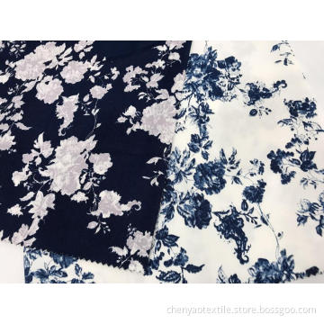 Cotton Spendex Printed Fabric